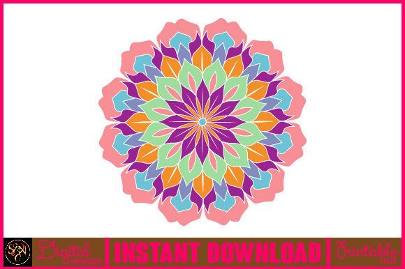 Enhance Your Designs with Mandala 3D Layered SVG Cut File-103