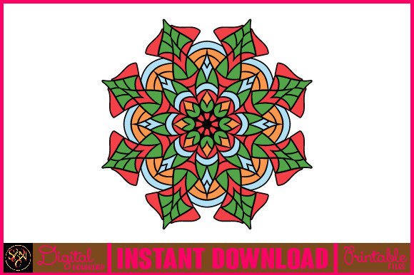 Mandala 3D Layered SVG Cut File-111: A Versatile Design for Creative Projects