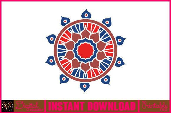 Mandala 3D Layered SVG Cut File-59 for Creative Projects