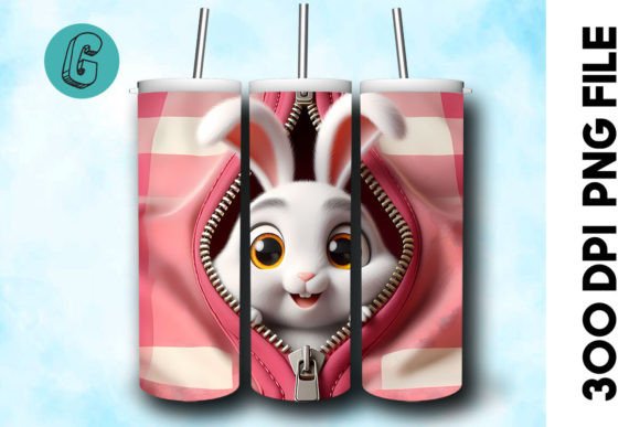 Rabbit 3D Valentine Tumbler Wrap 39: A Versatile Digital Design for Creative Projects